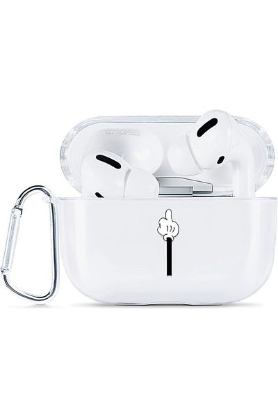 AKABEILA Protective case for AirPods Pro 2 2022 AKABEILA, silicone, transparent, 64x48x25mm