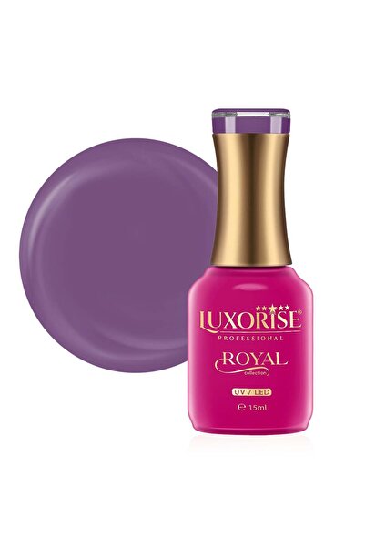 LUXORISE Oja semipermanentă Royal Collection LUXORISE, Royal Orchid 15ml