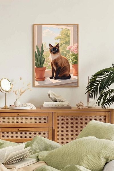 Dekorsiahome One Piece Wooden Frame Living Room Hall Kitchen Table Tk0248