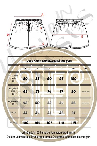 Heaven Ephesus Women's Linen Shorts (Ht Mini) - 2060