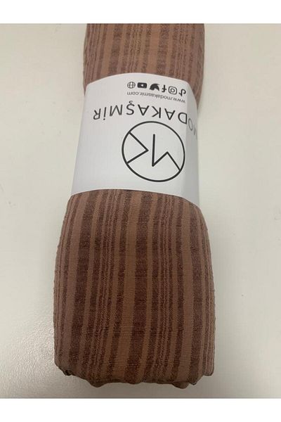 Modakaşmir Βαμβακερό σάλι Mink Color Misto