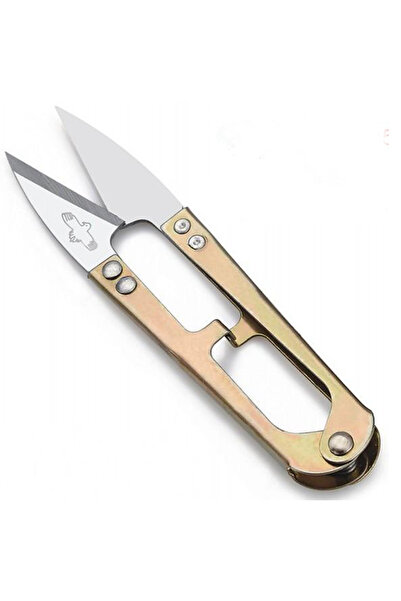 ofisturka Golden Eagle Tc-805 İplik Temizleme Makası (Metal) (Yaylı) (10 Adet)
