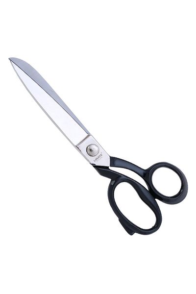 FDM Linate 247-10 Tailor Scissors with Nut Black Handle No:10 D-151