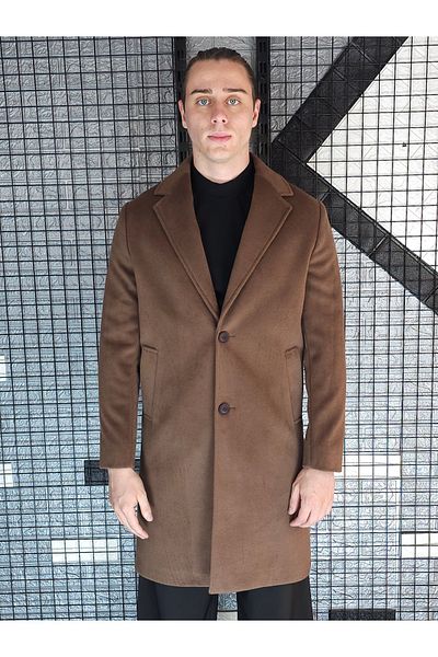 Geco Light Brown Classic down Coat