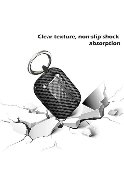 AKABEILA Protective case for AirPods Pro 2 2022 AKABEILA, polyurethane, black