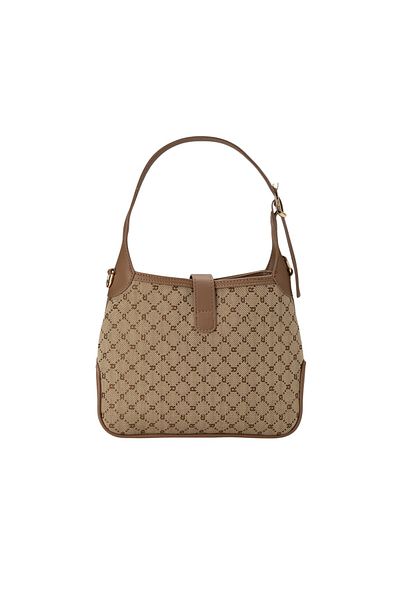 BATA Embroidered Top Handle Bag