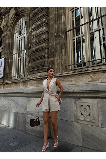 LB Laluna Butik Σετ γυναικείο φανελάκι και σορτς