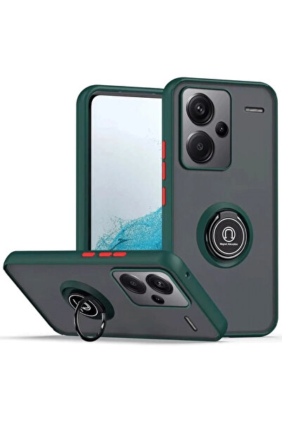 NewFace حافظة هاتف Xiaomi Redmi Note 13 Pro Plus من السيليكون مع حلقة مونتريا...