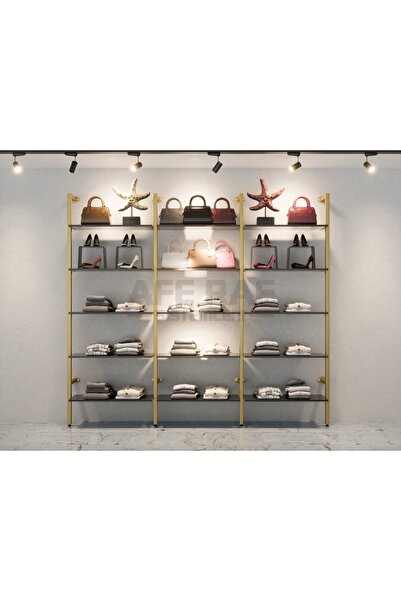 AFE DEKOR Mağaza Raf Sistemi, Askılık Sistemi, Butik Rafı, Mağaza Stand, Giyi...
