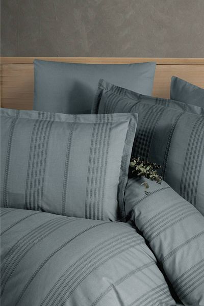 Clasy Ranforce 100% Cotton Boutique Duvet Cover Set Double Arakis