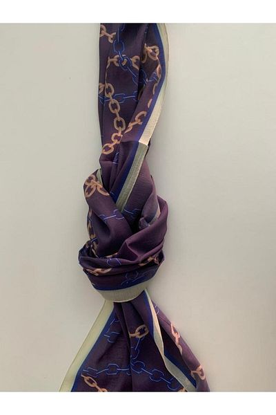 ARMANDA Patterned Chain Shawl