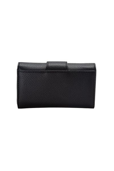 BATA Textured Tri-fold Wallet Black