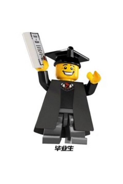 marimari Mini Figure Building Blocks Graduation