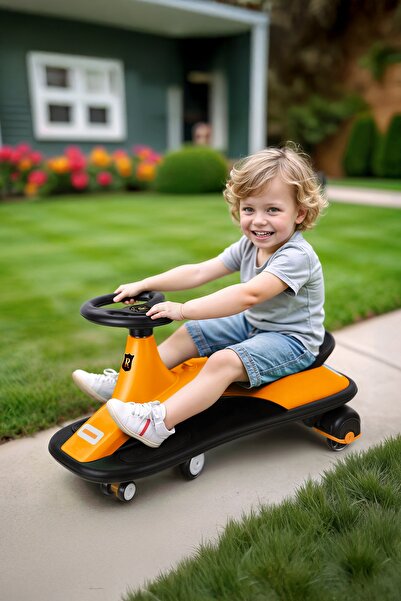 Birlik Oyuncak ROYAL SWİNG PLAZMA KAY KAY BİNGİT ARABA - TURUNCU