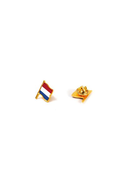 Arhi Design Pin badge with a Netherlands flag, 2 pieces