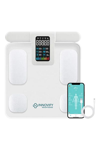 Innovify Cantar inteligent Innovify™ Body Composition, Edition 7050, 28 indici corporali, 8 senzori analiza