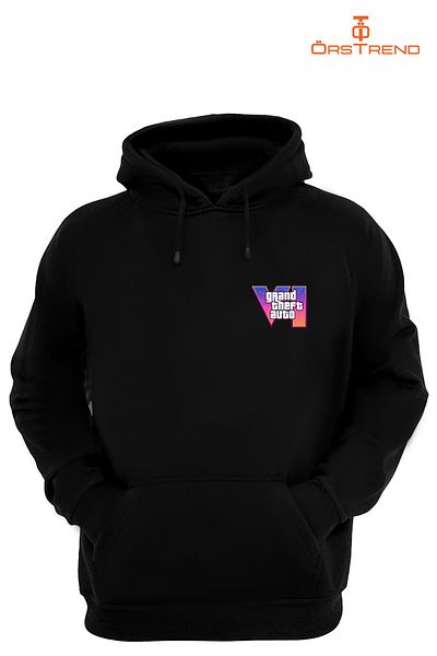 ÖRSTREND Gtasix Printed Unisex Hooded Sweatshirt