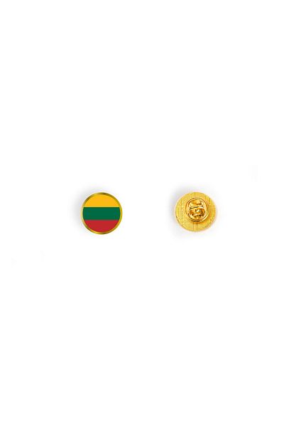 Arhi Design Round pin badge, Lithuania flag, 2 pieces