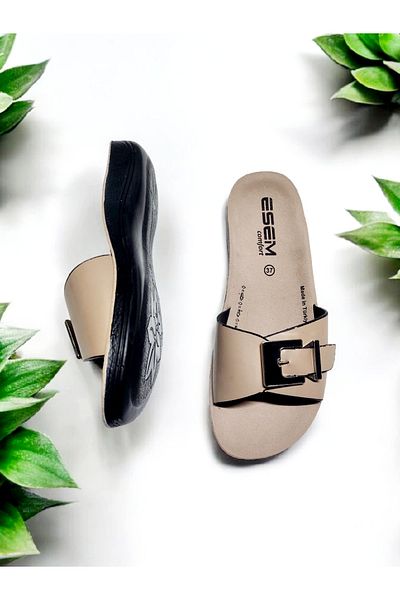 Esem Women's Summer Daily Comfortable Home Street Slippers