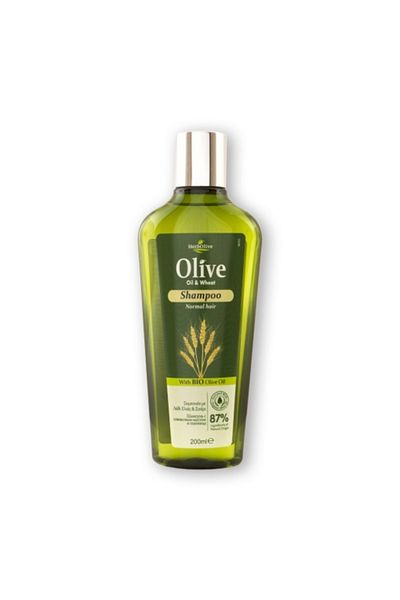 Herbolive Wheat shampoo for normal hair 87% natural 200 ml