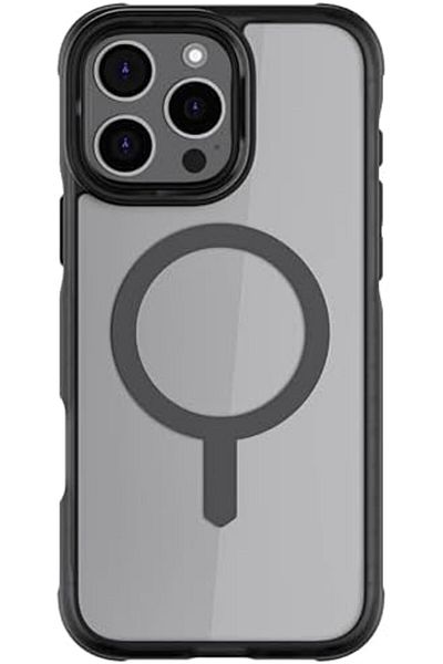 Ghostek Covert Clear iPhone 16 Pro Max Case, Compatible with Apple MagSafe, Silicone Fusion Slim Sho