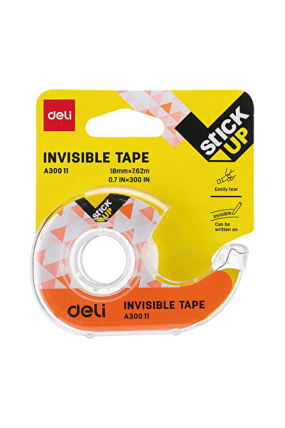 Deli Αόρατη θήκη κολλητικής ταινίας 18mm*7,62m Deli