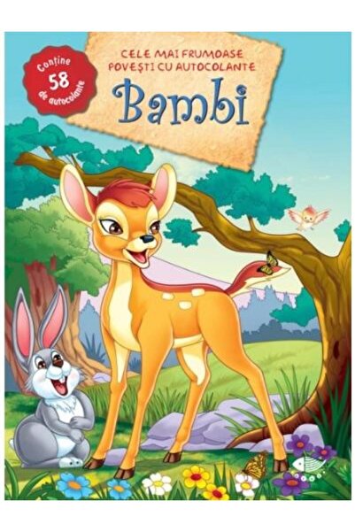 Editura Prut International Bambi (Cele mai frumoase povesti cu autocolante)