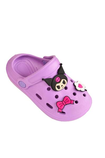 minibonito Fată Kuromi My Melody Papuci cu talpă anti-alunecare Sandale de pl...