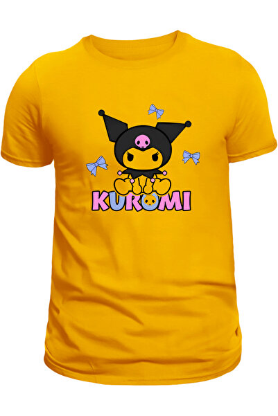 pxm تي شيرت ملون مطبوع عليه نص كورومي للأطفال