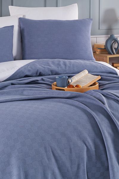 Güvenal Pique Jacquard 100% Cotton Single Pique