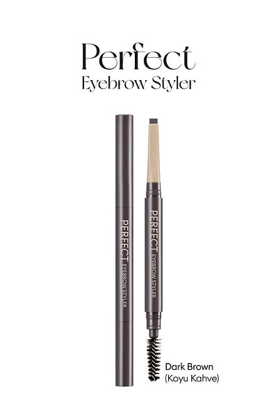 Missha Long Lasting, Lift Eyebrow Pencil Perfect Eyebrow Styler (Dark Brown)