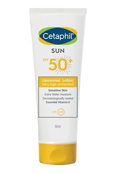 Cetaphil Sun Liposomal Lotion SPF 50+, Face & Body Moisturizer Sunscreen for ...