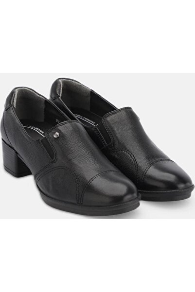 Forelli 57203 Piloyd-G 36/41 Women's Genuine Leather Ultra Comfort Flexible Sole Heeled Classic Shoes