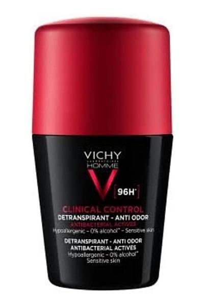 Vichy Homme Clinical Control Roll-on Deodorant 50mL