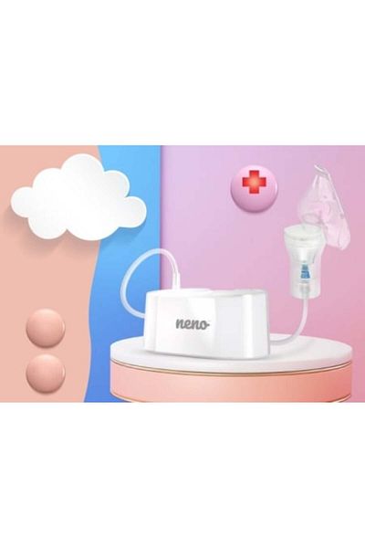 Neno Sano – Pneumatic Nebulizer with Piston and Compressor