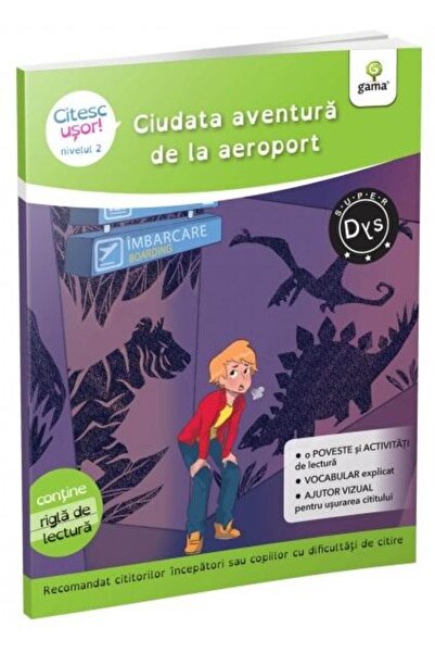 Editura Gama Η Παράξενη Περιπέτεια στο Αεροδρόμιο. Εύκολη ανάγνωση! Επίπεδο 2...