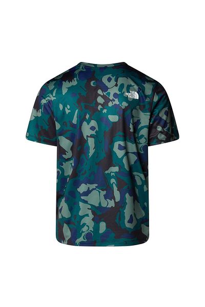 THE NORTH FACE Ανδρικό μπλουζάκι MA 24/7 S/S AOP NF0A8BP986U1 Πράσινο-L