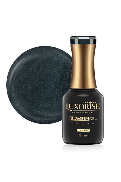 LUXORISE Oja semipermanentă Revolux LUXORISE, strălucire mușchi 15 ml