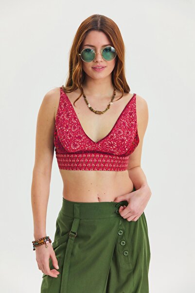 Los banditos Блуза з відкритою спинкою та регульованими бретелями