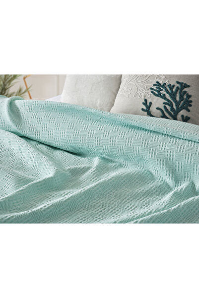 Doqu Home Masal Pique Set Single Mint Green
