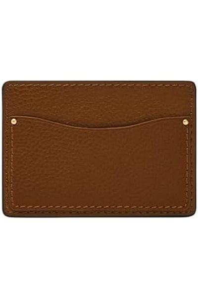 Fossil Men's Card Case, Anderson Brown, One Size