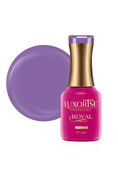 LUXORISE Oja semipermanentă Royal Collection LUXORISE, Lavandă Regală 15ml