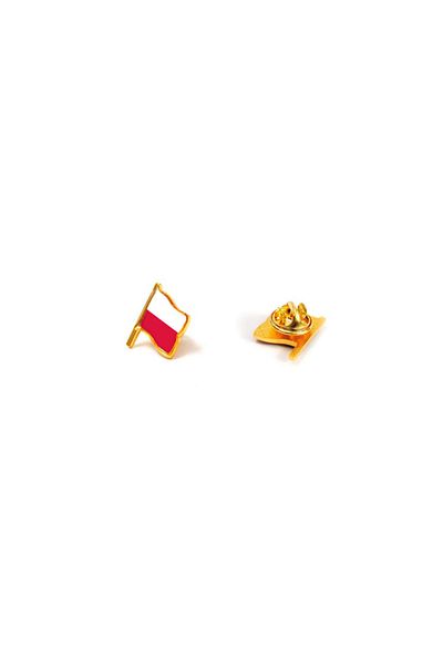 Arhi Design Poland flag pin badge, 2 pieces