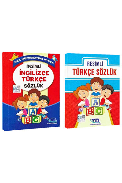 Tandem Yayınları MEB Müfredatına Uygun Resimli İngilizce-Türkçe Sözlük + Resi...