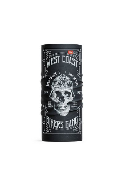 FG KONNİCHİWA Motorcycle Bike Pattern Bandana Outdoor Neck Collar Motorcycle Women Men Buff Multi-Purpose Bandana