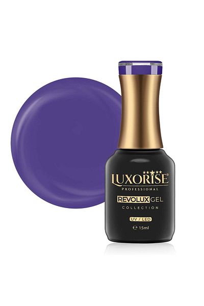LUXORISE Oja semipermanentă Revolux, Purple Whistle 15ml