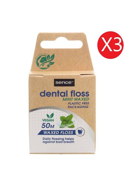 SENCE X3 - SENCE FRESH DENTAL FLOSS 50M MINT