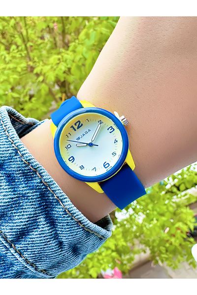Ferrucci Jaga White Dial Lilac Blue Cordon Silicone Wristwatch