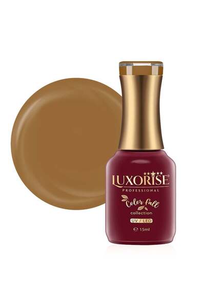 LUXORISE Semi-permanent nail polish Color Fall Collection Hot Cocoa, LUXORISE, 15ml