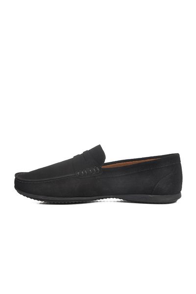 WALKWAY 3Y0113 Black Suede Men's Casual Shoes
